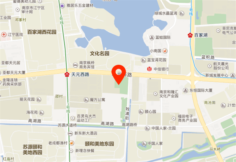 银城INC中心（科亚二期）地图位置